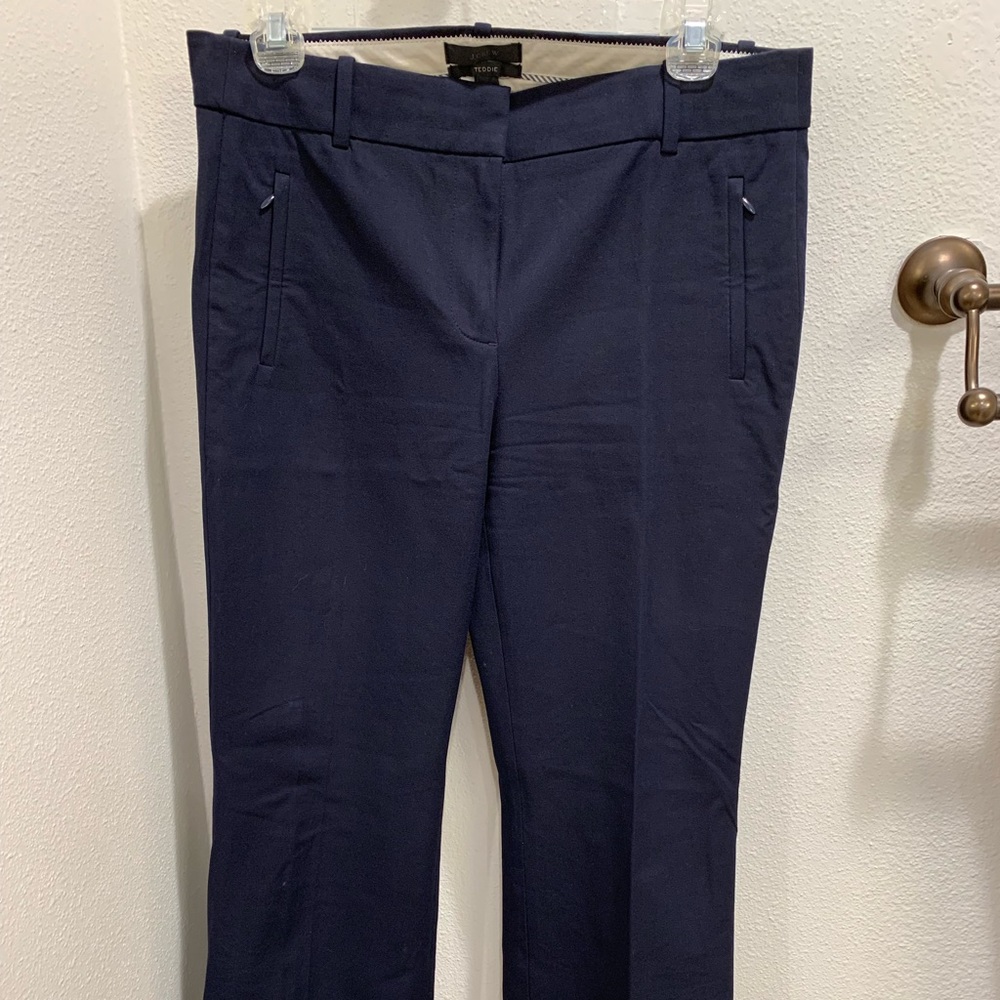 J. Crew Teddie pants - Navy